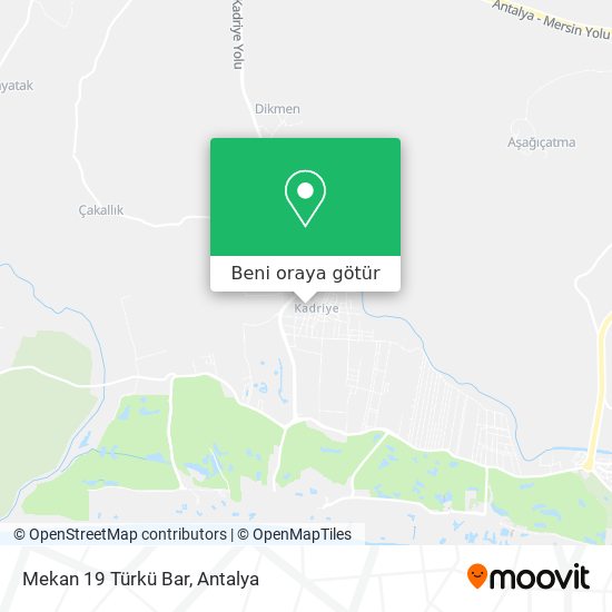 Mekan 19 Türkü Bar harita