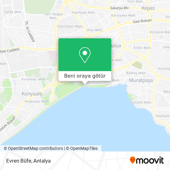 Evren Büfe harita