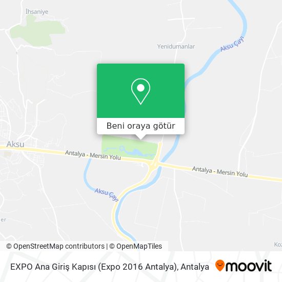 EXPO Ana Giriş Kapısı (Expo 2016 Antalya) harita