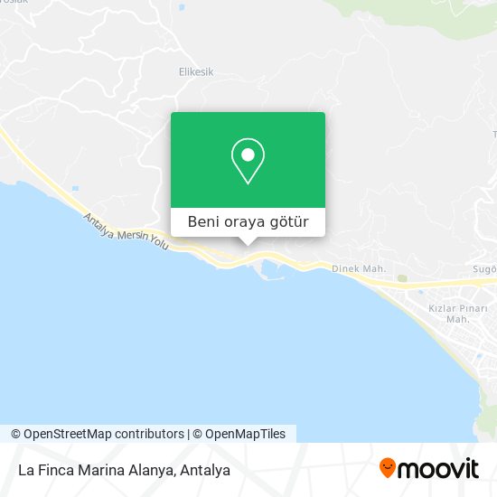 La Finca Marina Alanya harita