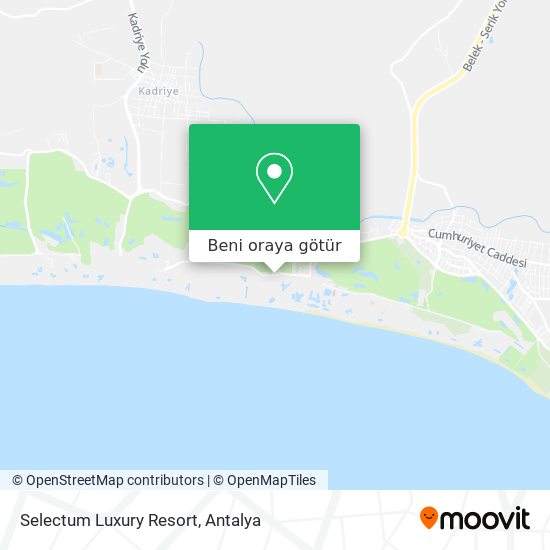 Selectum Luxury Resort harita