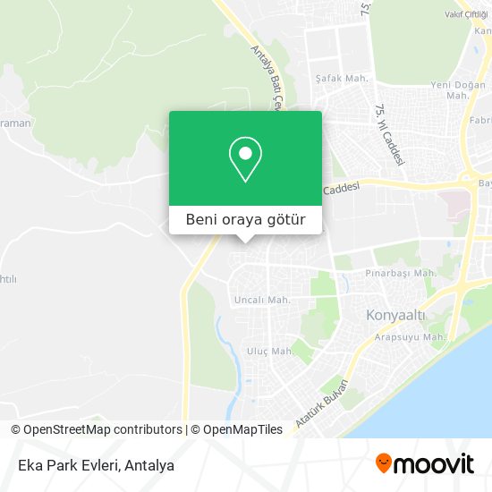 Eka Park Evleri harita