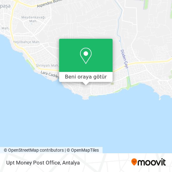 Upt Money Post Office harita