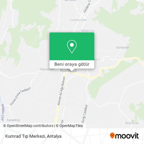 Kumrad Tıp Merkezi harita