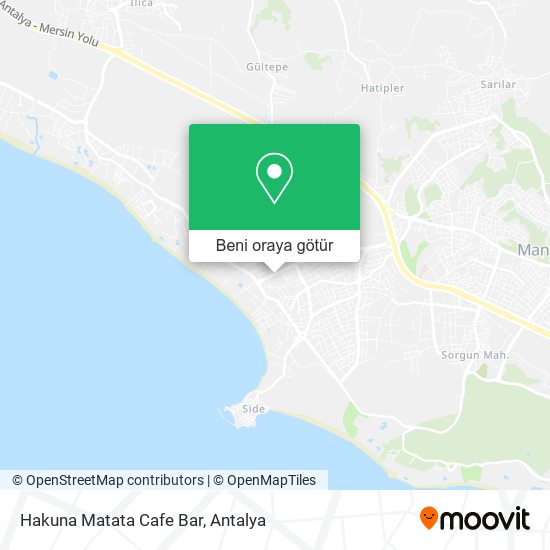 Hakuna Matata Cafe Bar harita