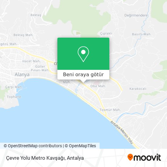 Çevre Yolu Metro Kavşağı harita