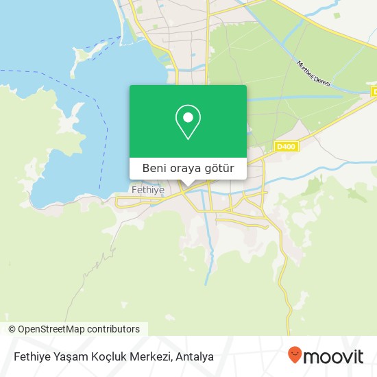 Fethiye Yaşam Koçluk Merkezi harita