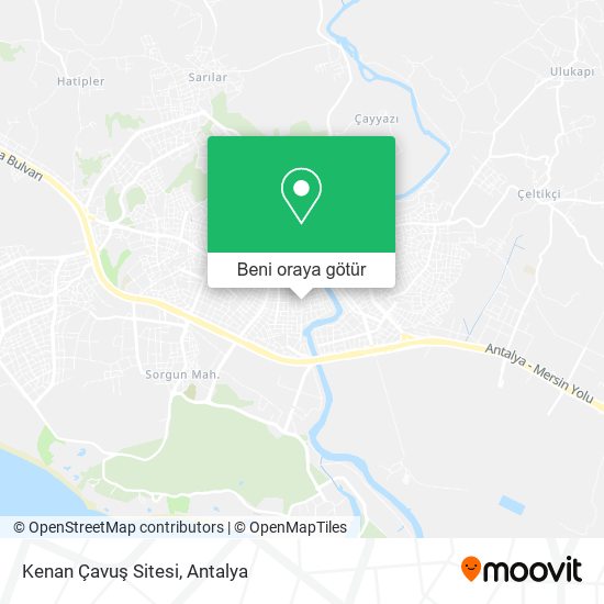 Kenan Çavuş Sitesi harita