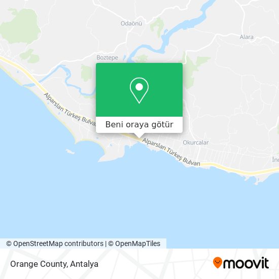 Orange County harita