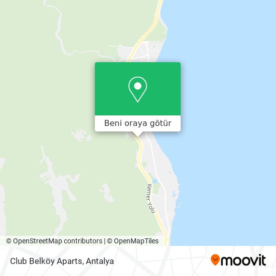 Club Belköy Aparts harita