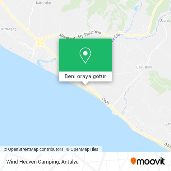 Wind Heaven Camping harita