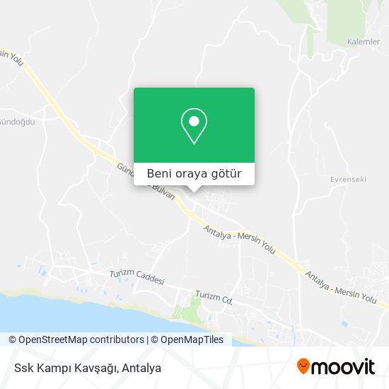 Ssk Kampı Kavşağı harita