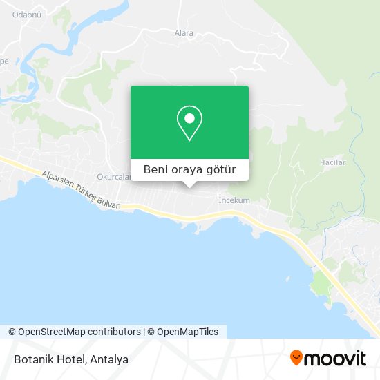 Botanik Hotel harita