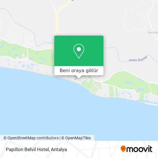 Papillon Belvil Hotel harita