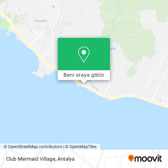 Club Mermaid Village harita