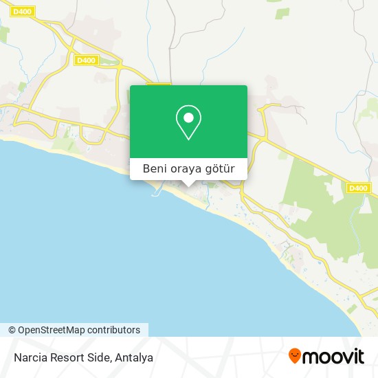 Narcia Resort Side harita