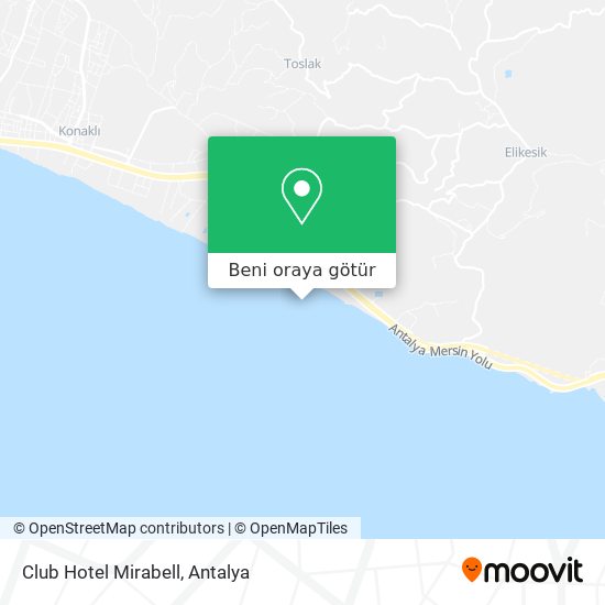 Club Hotel Mirabell harita