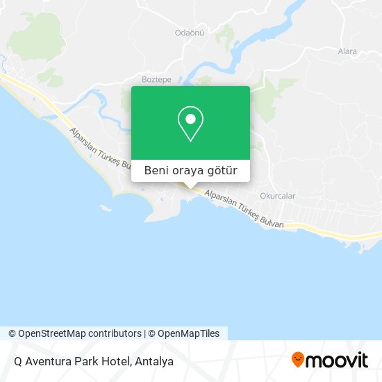 Q Aventura Park Hotel harita