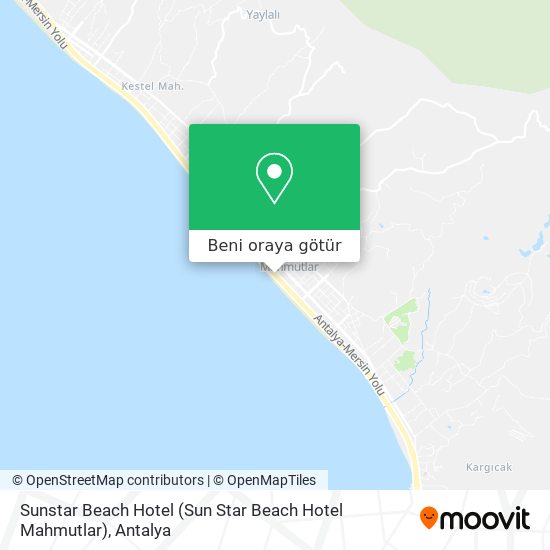 Sunstar Beach Hotel (Sun Star Beach Hotel Mahmutlar) harita