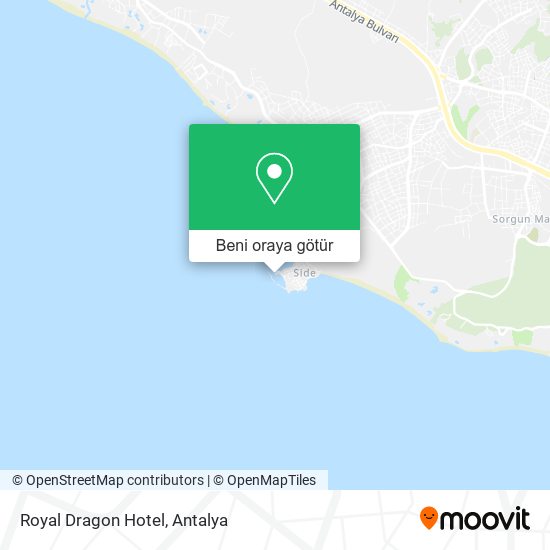Royal Dragon Hotel harita