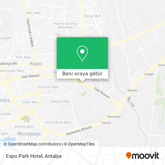 Expo Park Hotel harita