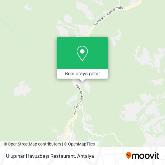 Ulupınar Havuzbaşı Restaurant harita