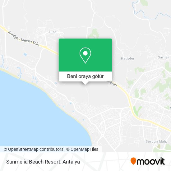 Sunmelia Beach Resort harita