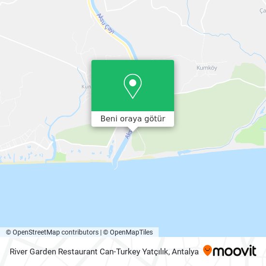 River Garden Restaurant Can-Turkey Yatçılık harita