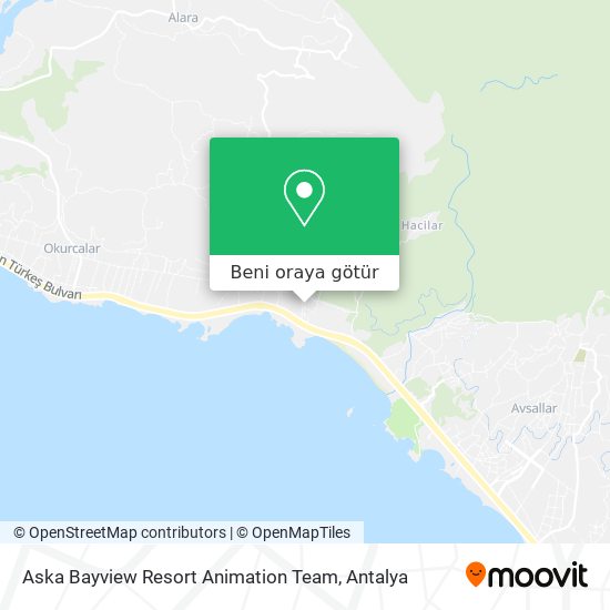 Aska Bayview Resort Animation Team harita