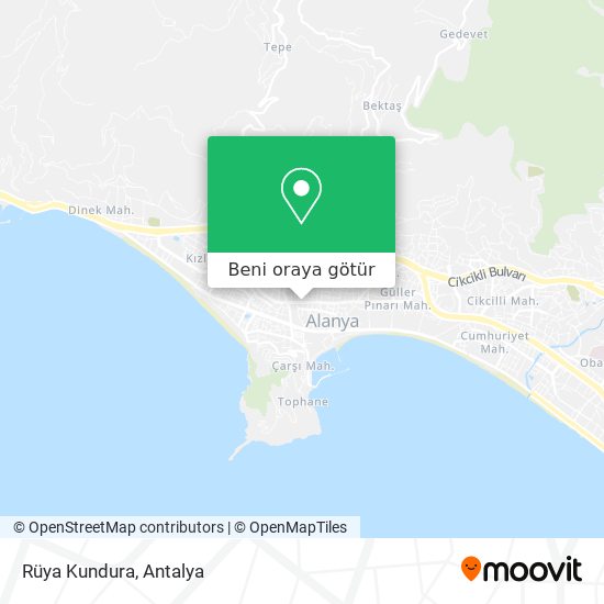 Rüya Kundura harita
