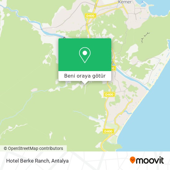 Hotel Berke Ranch harita