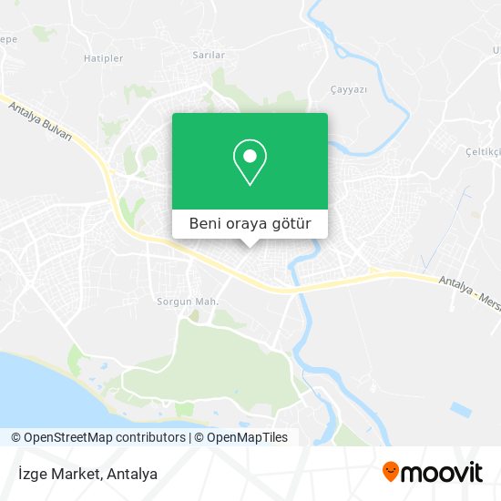 İzge Market harita