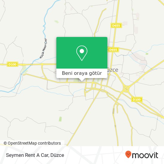 Seymen Rent A Car harita