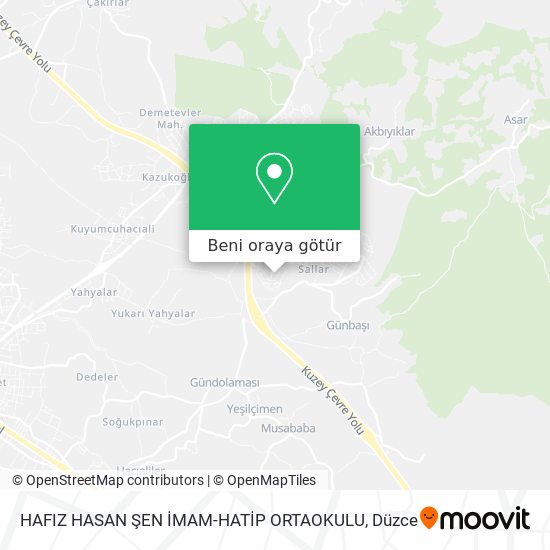 HAFIZ HASAN ŞEN İMAM-HATİP ORTAOKULU harita