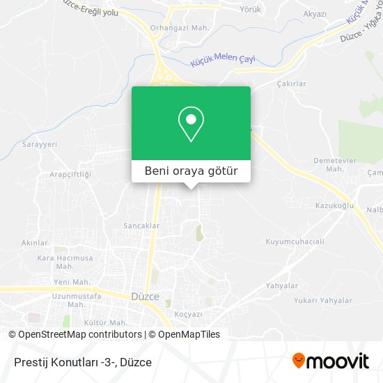 Prestij Konutları -3- harita
