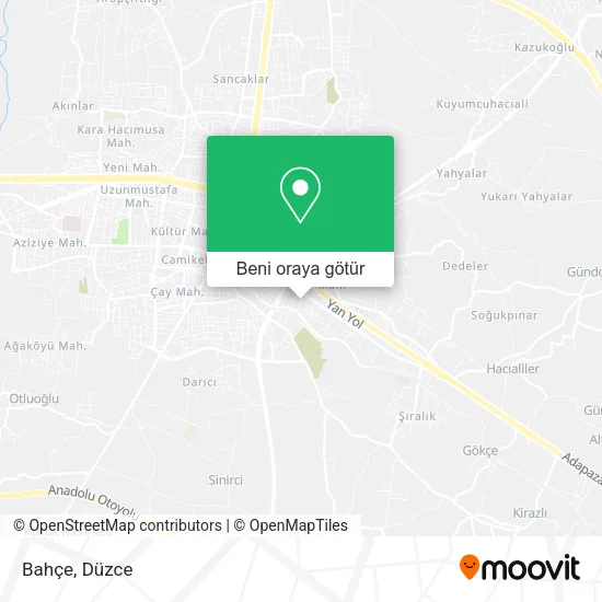 Bahçe harita