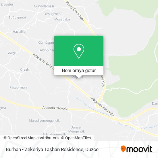 Burhan - Zekeriya Taşhan Residence harita
