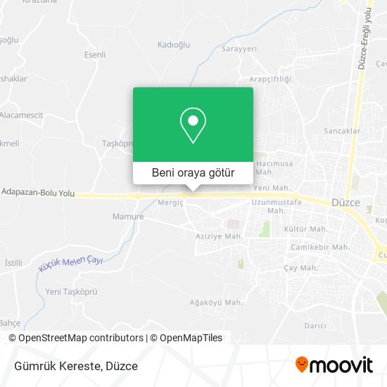 Gümrük Kereste harita