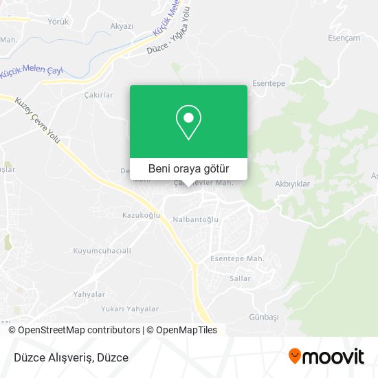 Düzce Alışveriş harita