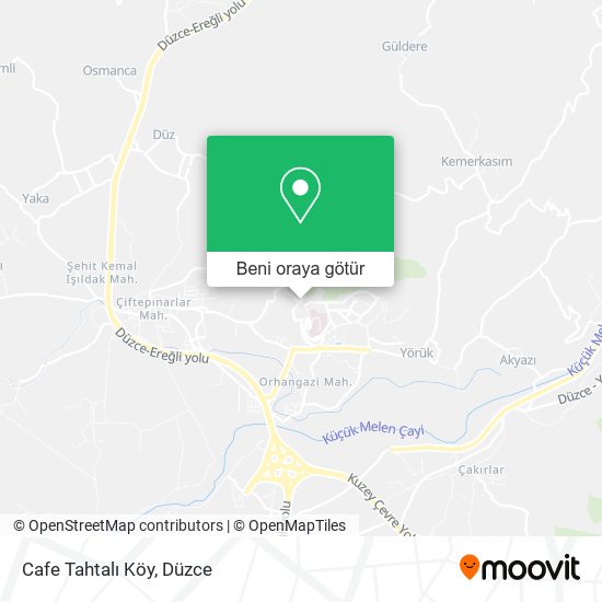 Cafe Tahtalı Köy harita