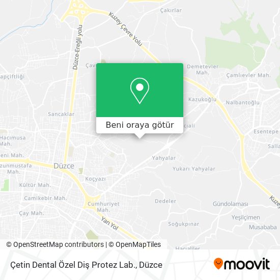Çetin Dental Özel Diş Protez Lab. harita