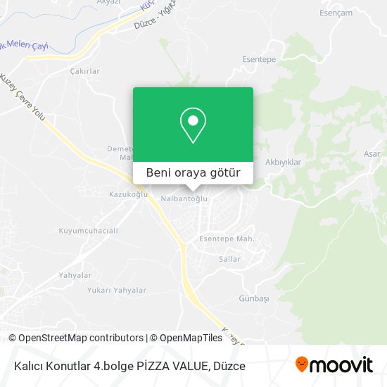 Kalıcı Konutlar 4.bolge PİZZA VALUE harita