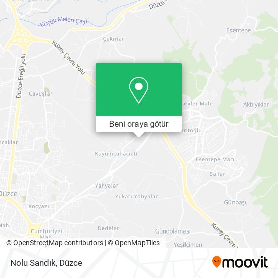 Nolu Sandık harita