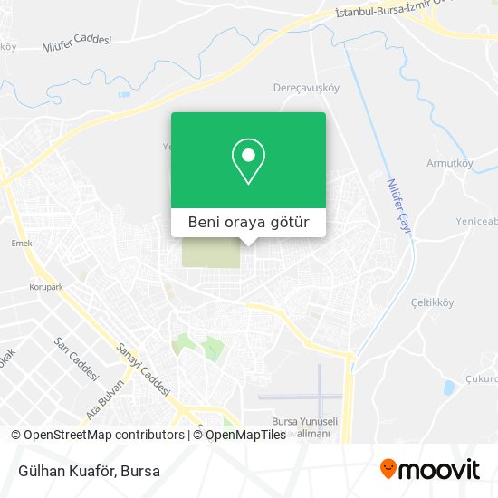 Gülhan Kuaför harita