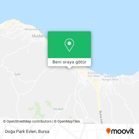Doğa Park Evleri harita