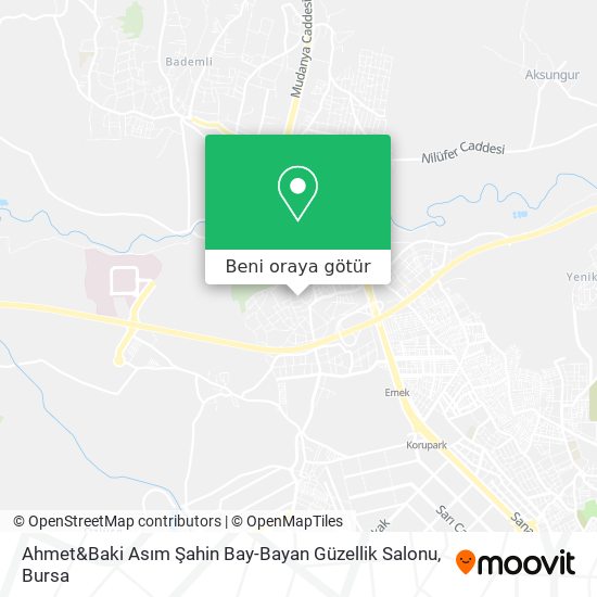 Ahmet&Baki Asım Şahin Bay-Bayan Güzellik Salonu harita