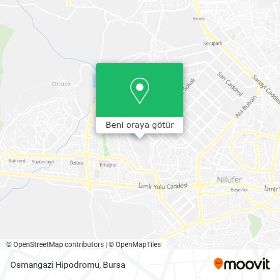 Osmangazi Hipodromu harita