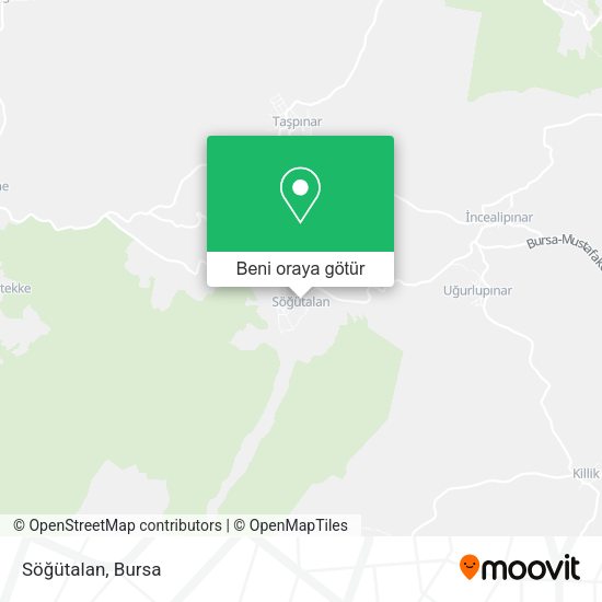 Söğütalan harita