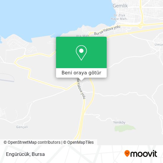 Engürücük harita