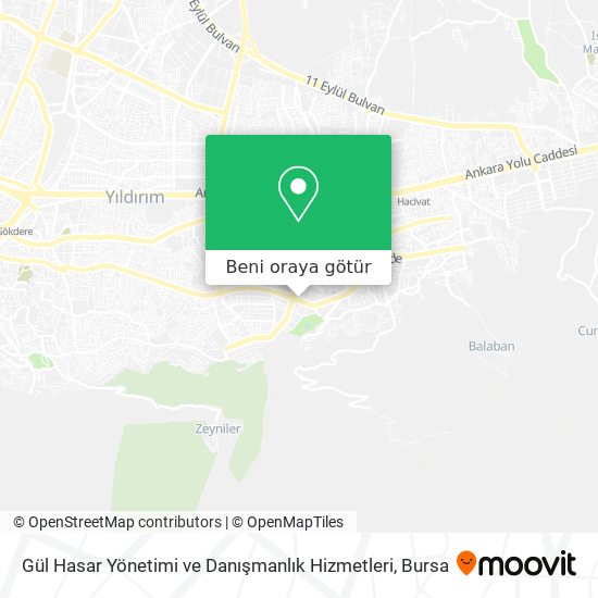 Gül Hasar Yönetimi ve Danışmanlık Hizmetleri harita